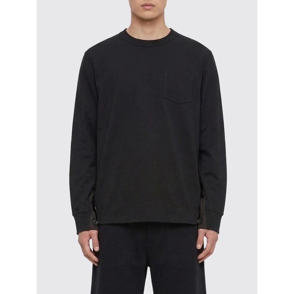 Sacai Men Basic Cotton T-Shirt Sacai
